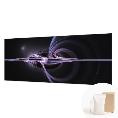 Papel mural texturado decorativo con diseño de abstracción cósmica