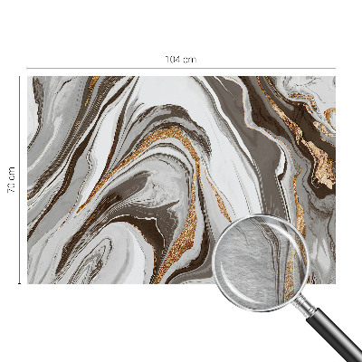 Papel mural con patrón decorativo con diseño de remolinos de mármol
