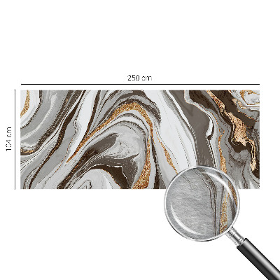Papel mural con patrón decorativo con diseño de remolinos de mármol