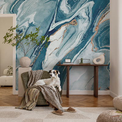 Papel mural texturado decorativo con acabado Elegancia Mineral para un efecto de piedra natural