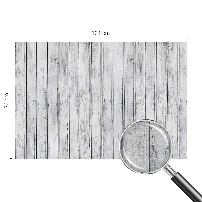 Fotomural decorativo para cabecero de cama con diseño de tablas de madera