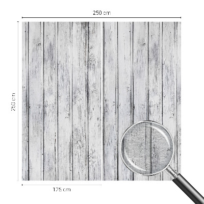 Fotomural decorativo para cabecero de cama con diseño de tablas de madera