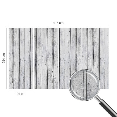 Fotomural decorativo para cabecero de cama con diseño de tablas de madera