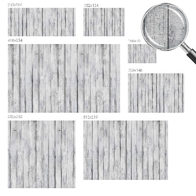 Fotomural decorativo para cabecero de cama con diseño de tablas de madera