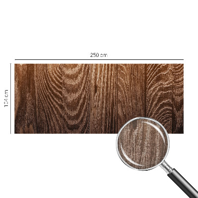 Papel mural con patrón decorativo con anillos de madera