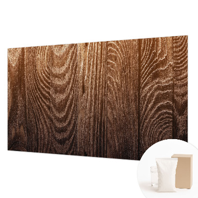 Papel mural con patrón decorativo con anillos de madera