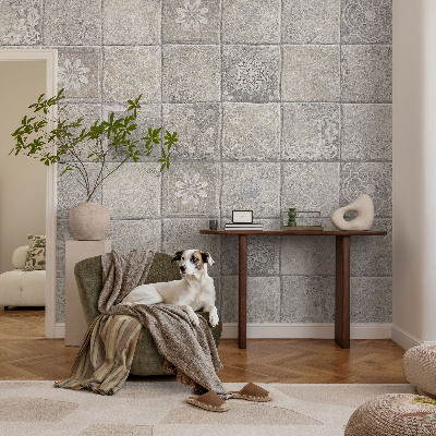 Papel mural texturado decorativo con patrones sutiles