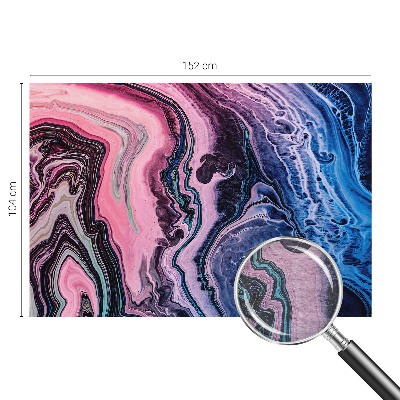 Papel mural con patrón decorativo con remolinos coloridos