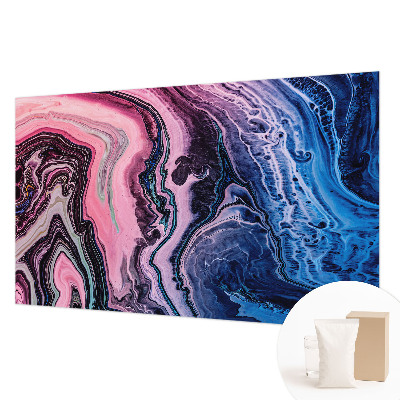 Papel mural con patrón decorativo con remolinos coloridos