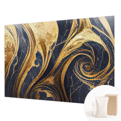 Mural de pared con estampado hermoso con patrones de mármol