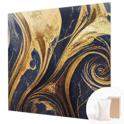 Mural de pared con estampado hermoso con patrones de mármol