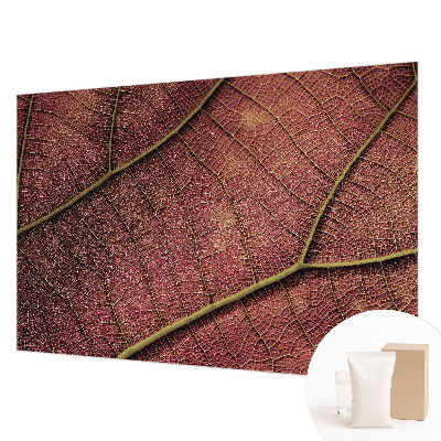 Mural decorativo con textura foliar