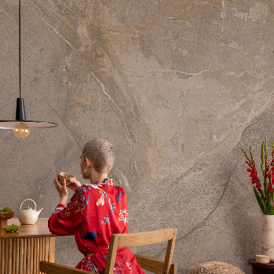 Mural de pared con estampado hermoso con diseño de elegancia natural para decoración interior