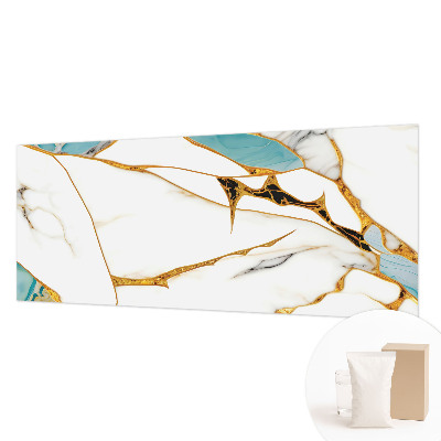Papel mural con patrón decorativo con un diseño de mármol elegante