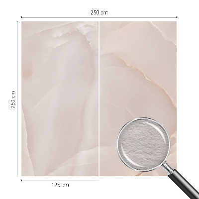 Papel mural texturado decorativo con acabado de mármol rosa
