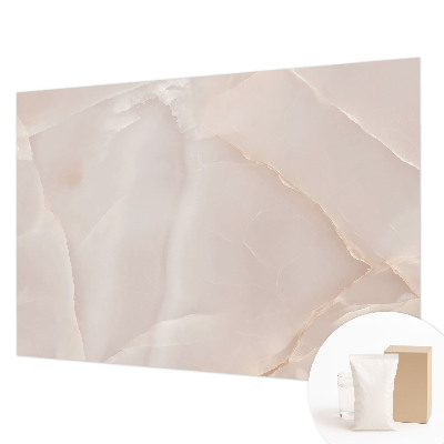 Papel mural texturado decorativo con acabado de mármol rosa