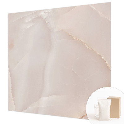 Papel mural texturado decorativo con acabado de mármol rosa
