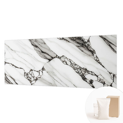 Fotomural decorativo para cabecero de cama con un patrón de piedra