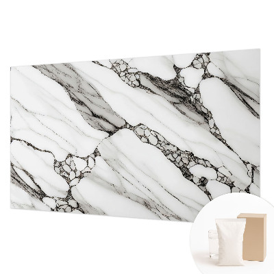 Fotomural decorativo para cabecero de cama con un patrón de piedra