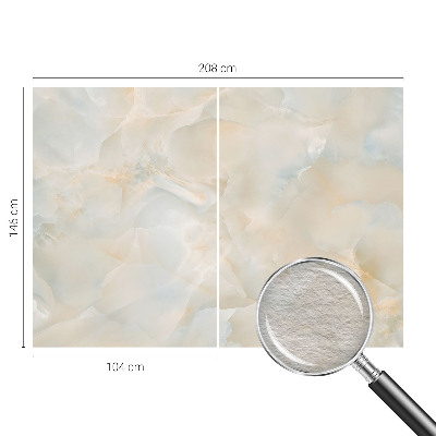 Papel mural con patrón decorativo con una abstracción sutil como diseño