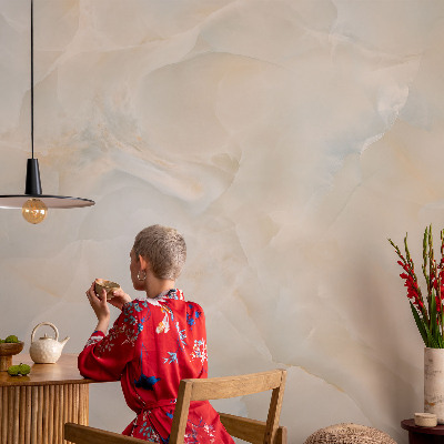 Papel mural con patrón decorativo con una abstracción sutil como diseño