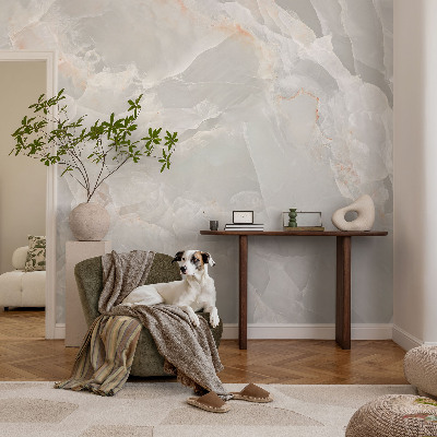 Papel mural texturado decorativo con textura de mármol