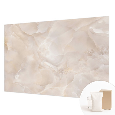 Fotomural decorativo para cabecero de cama con diseño de mármol delicado