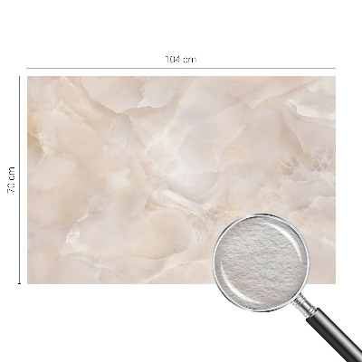 Fotomural decorativo para cabecero de cama con diseño de mármol delicado
