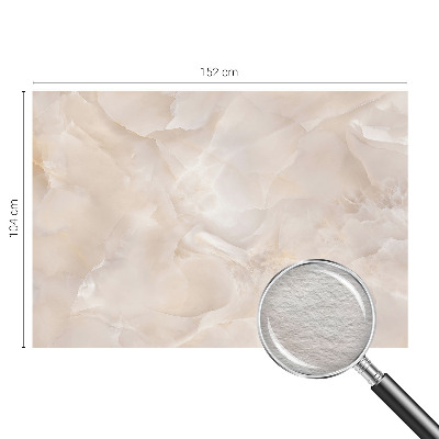 Fotomural decorativo para cabecero de cama con diseño de mármol delicado