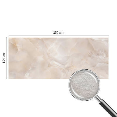 Fotomural decorativo para cabecero de cama con diseño de mármol delicado