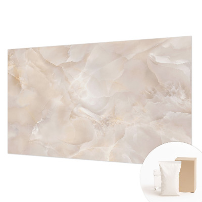 Fotomural decorativo para cabecero de cama con diseño de mármol delicado