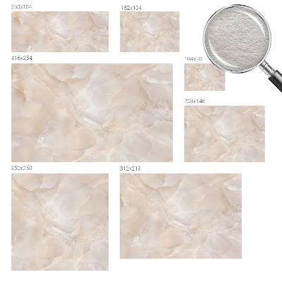 Fotomural decorativo para cabecero de cama con diseño de mármol delicado