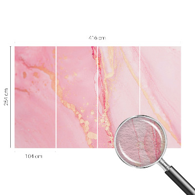 Papel mural texturado decorativo con diseño de abstracción en tonos pastel