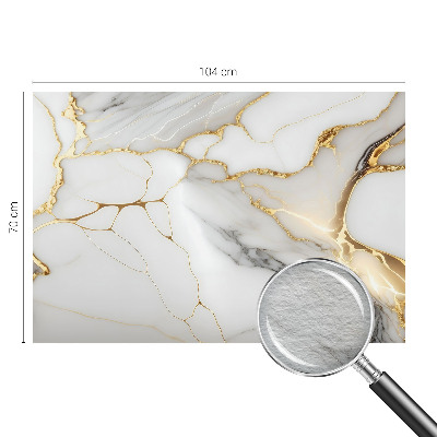 Papel mural con patrón decorativo con motivo de mármol para un acabado elegante