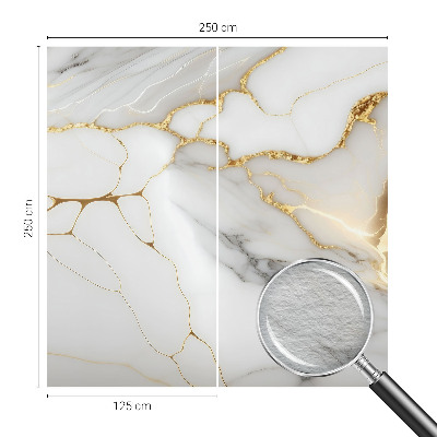 Papel mural con patrón decorativo con motivo de mármol para un acabado elegante