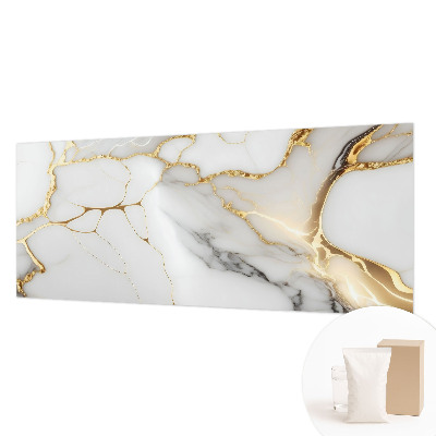 Papel mural con patrón decorativo con motivo de mármol para un acabado elegante