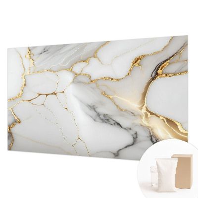 Papel mural con patrón decorativo con motivo de mármol para un acabado elegante