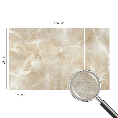 Fotomural decorativo para cabecero de cama con diseño de piedra natural