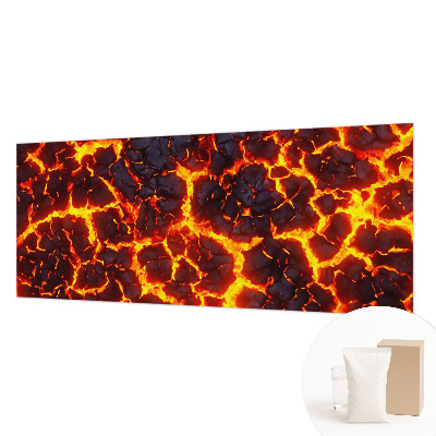 Mural decorativo con diseño Magma fuerte