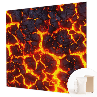 Mural decorativo con diseño Magma fuerte