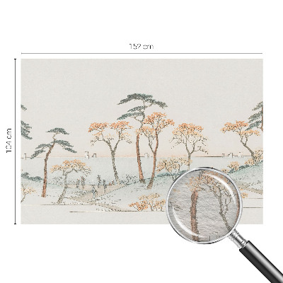 Fotomural decorativo para cabecero de cama con un paisaje tranquilo