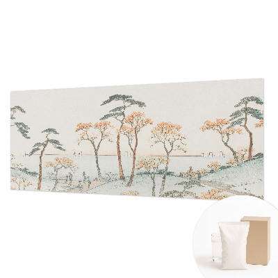 Fotomural decorativo para cabecero de cama con un paisaje tranquilo