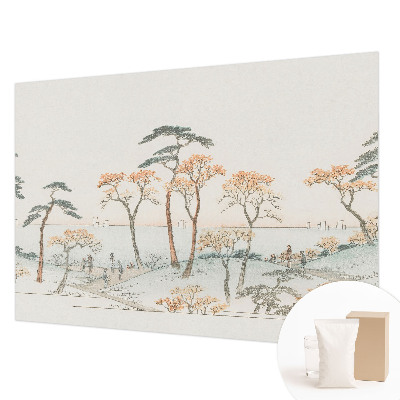 Fotomural decorativo para cabecero de cama con un paisaje tranquilo