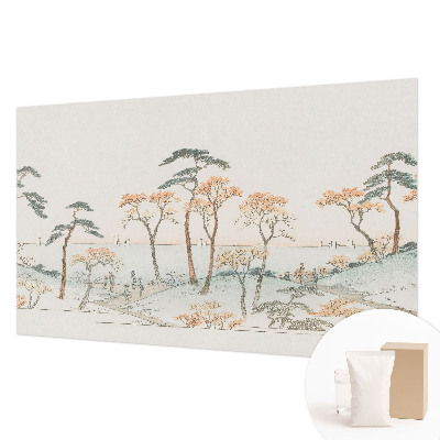 Fotomural decorativo para cabecero de cama con un paisaje tranquilo