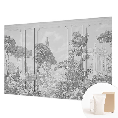 Papel mural con patrón decorativo con motivo de naturaleza atmosférica