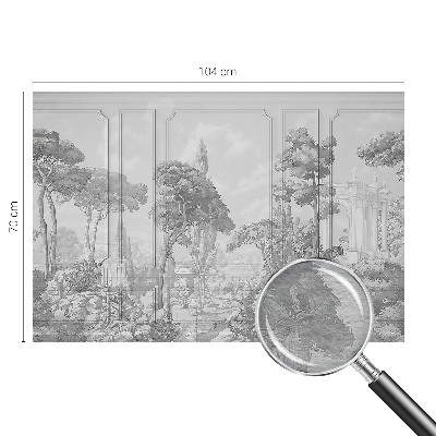 Papel mural con patrón decorativo con motivo de naturaleza atmosférica
