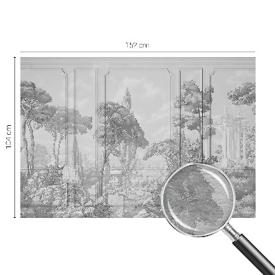 Papel mural con patrón decorativo con motivo de naturaleza atmosférica