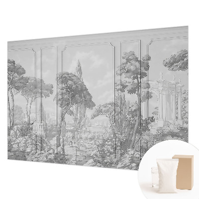 Papel mural con patrón decorativo con motivo de naturaleza atmosférica
