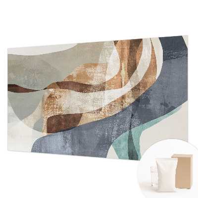 Papel mural con patrón decorativo con una composición abstracta