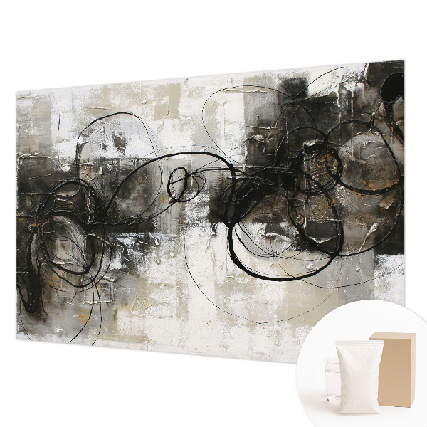 Papel mural texturado decorativo con un diseño de vórtice abstracto